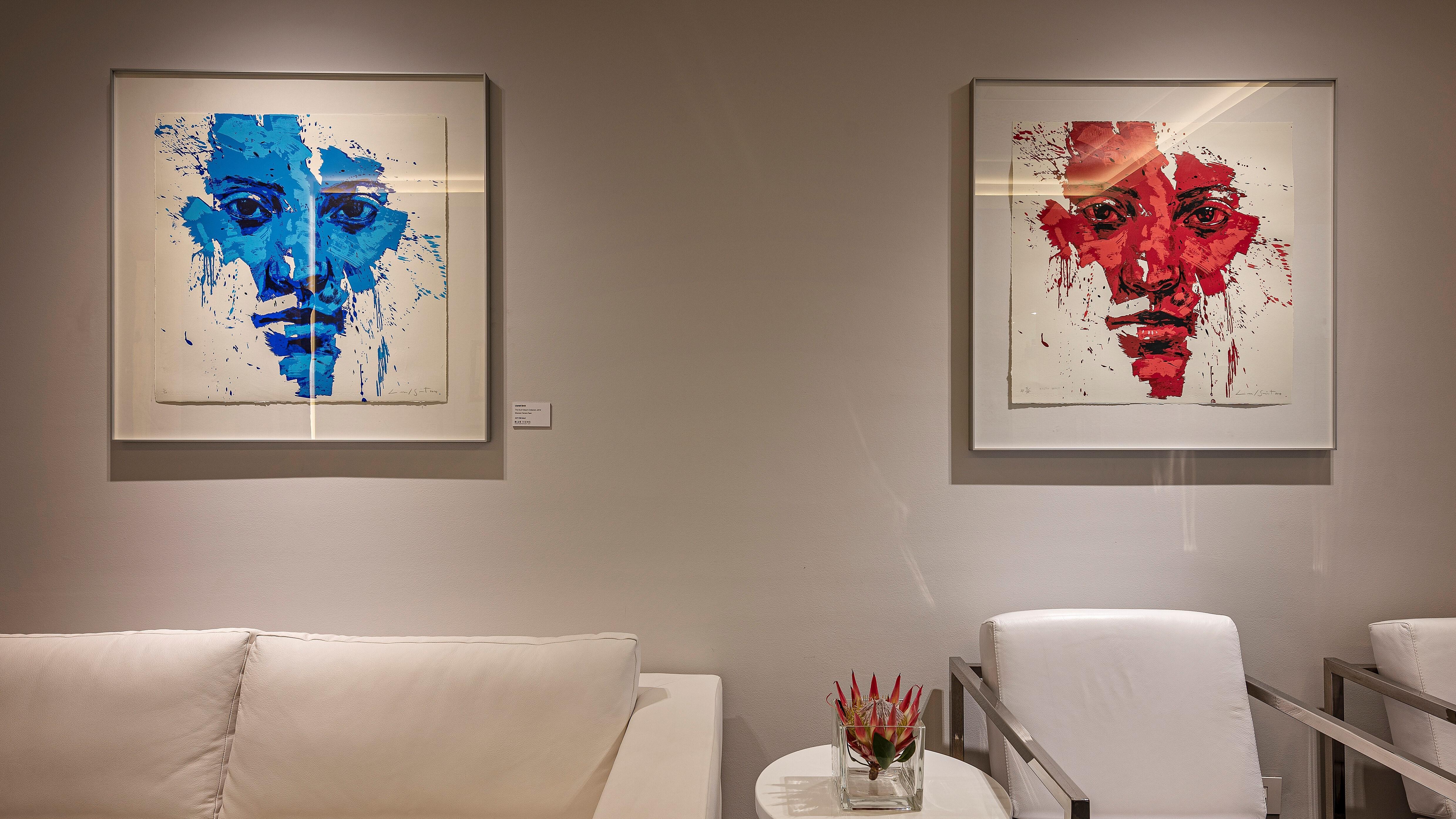 South Beach Camps Bay Boutique Hotel Cape Town Bagian luar foto Two of the paintings in the exhibition