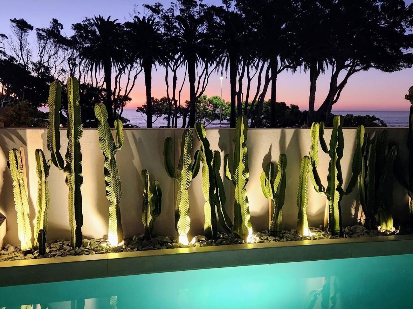 South Beach Camps Bay Boutique Hotel Cape Town Bagian luar foto Landscape lighting