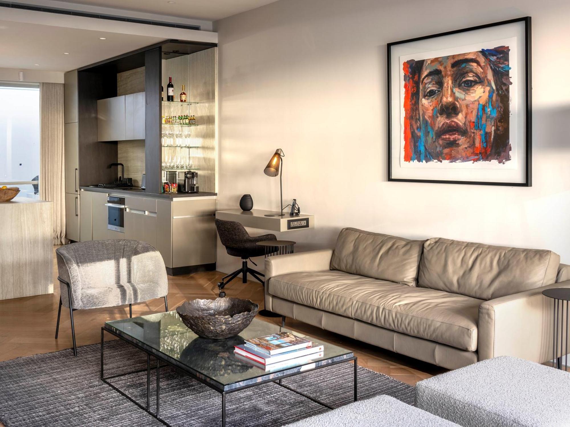 South Beach Camps Bay Boutique Hotel Cape Town Bagian luar foto Interior of a typical apartment